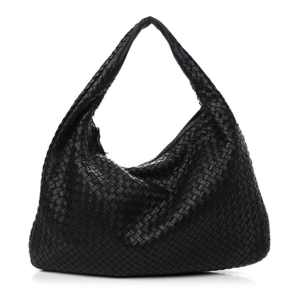 Bottega Veneta Nappa Intrecciato Large Veneta Hobo Black 1 of 10