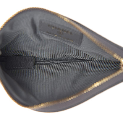Chanel Caviar Quilted Small Cosmetic Case Grey 5 of 8