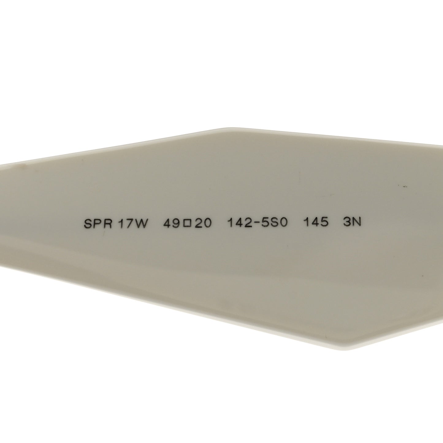 Acetate Symbole Sunglasses SPR 17W White