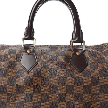 Louis Vuitton Damier Ebene Speedy 25 11 of 12