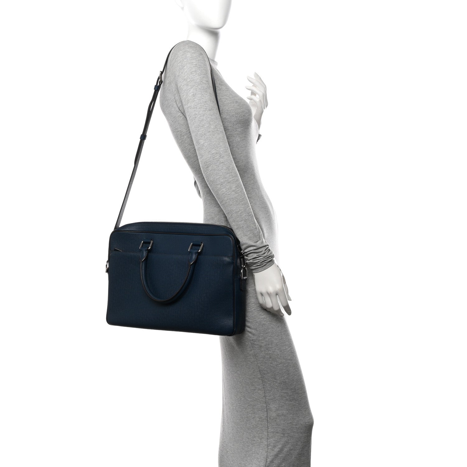 Louis Vuitton Taiga Porte-Documents Business MM Ocean 2 of 12