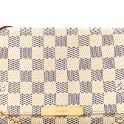 Louis Vuitton Damier Azur Favorite MM 8 of 10