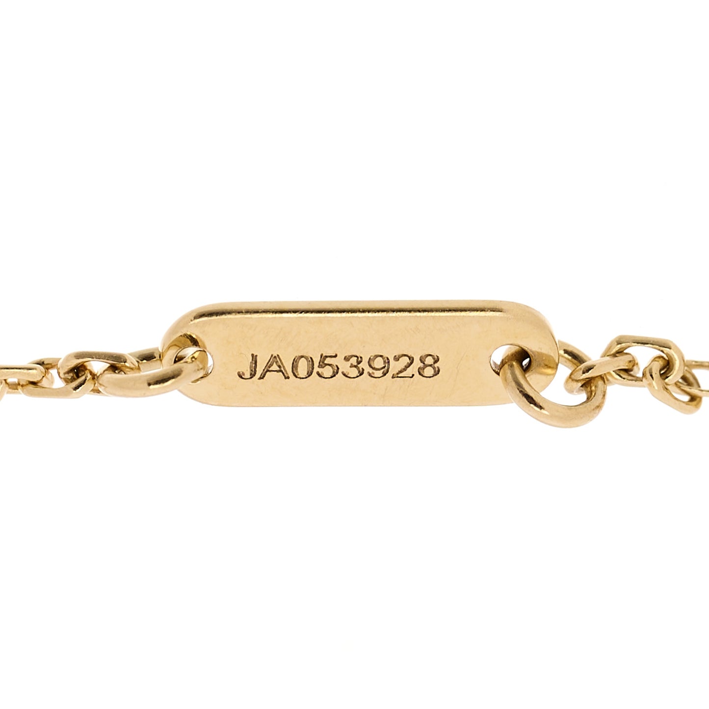 18K Yellow Gold Mother of Pearl Sweet Alhambra Bracelet