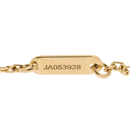 Van Cleef & Arpels 18K Yellow Gold Mother of Pearl Sweet Alhambra Bracelet 5 of 6
