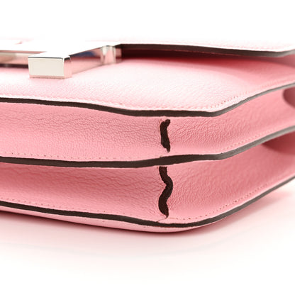 Hermes Chevre Mysore Constance 18 Rose Sakura 10 of 12
