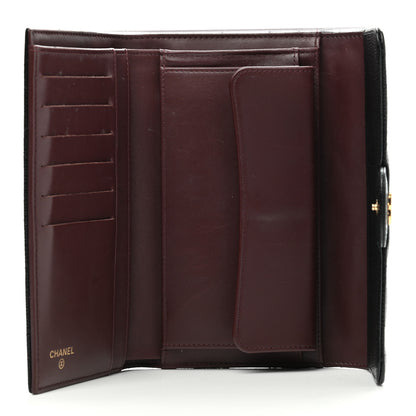 Chanel Caviar Quilted Large Flap Wallet Black 5 of 11