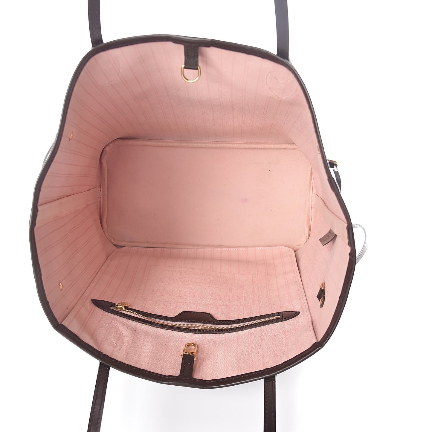 Damier Ebene Neo Neverfull MM Rose Ballerine