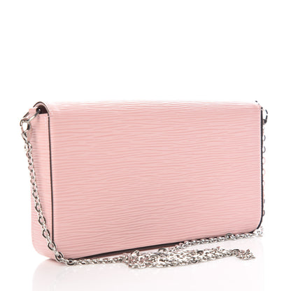 Louis Vuitton Epi Pochette Felicie Rose Ballerine 3 of 9