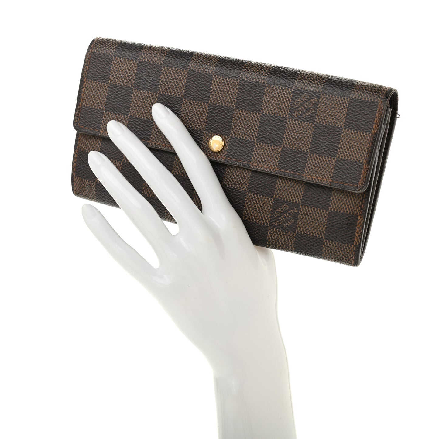 Damier Ebene Sarah Wallet