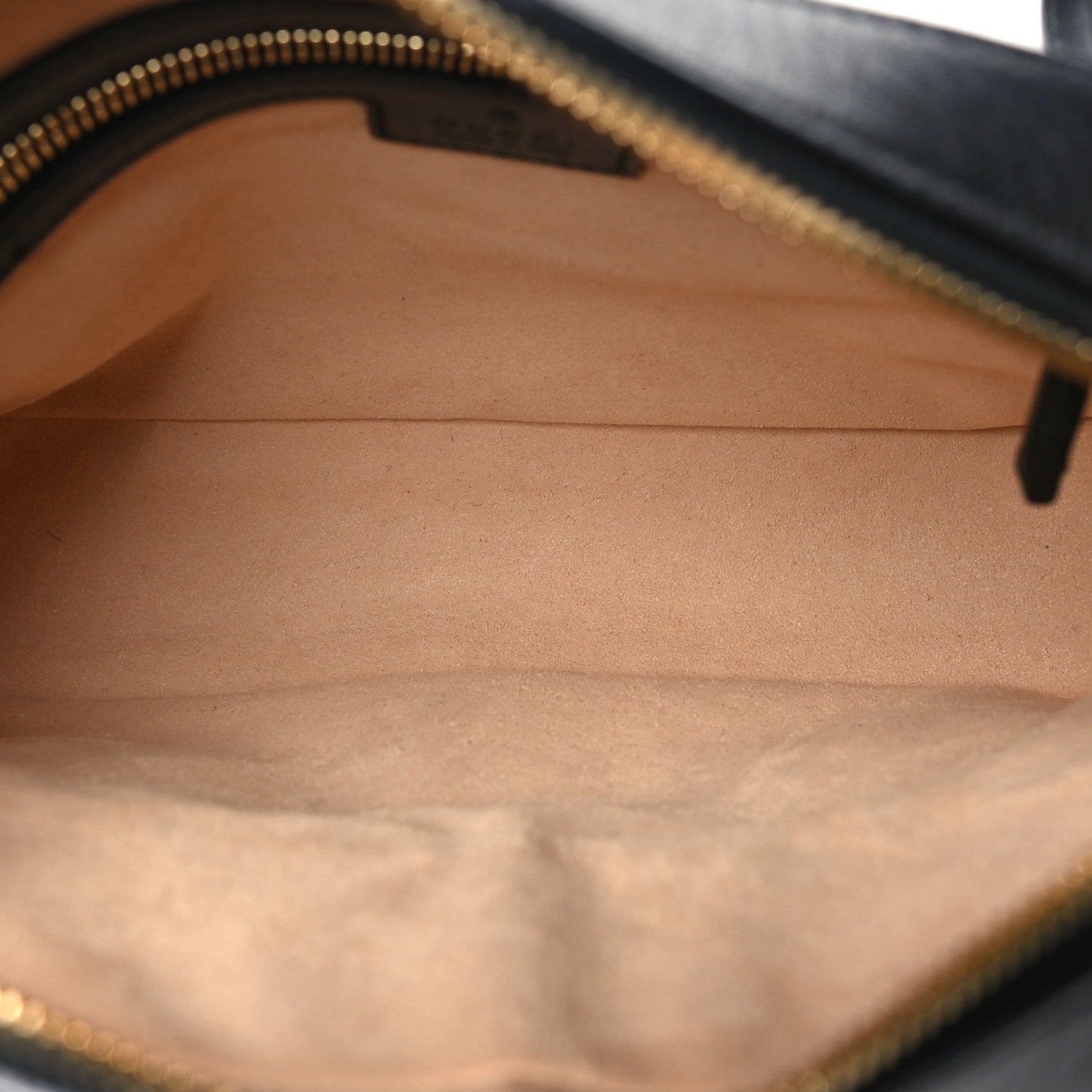 Gucci Textured Calfskin Small Horsebit 1955 Shoulder Bag Black 5 of 10
