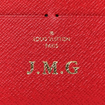 Louis Vuitton Calfskin Felicie Card Holder Insert Cherry 5 of 5