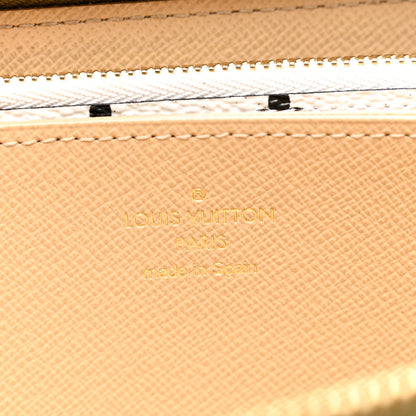 Louis Vuitton Monogram Giant Zippy Wallet Kaki White 6 of 7