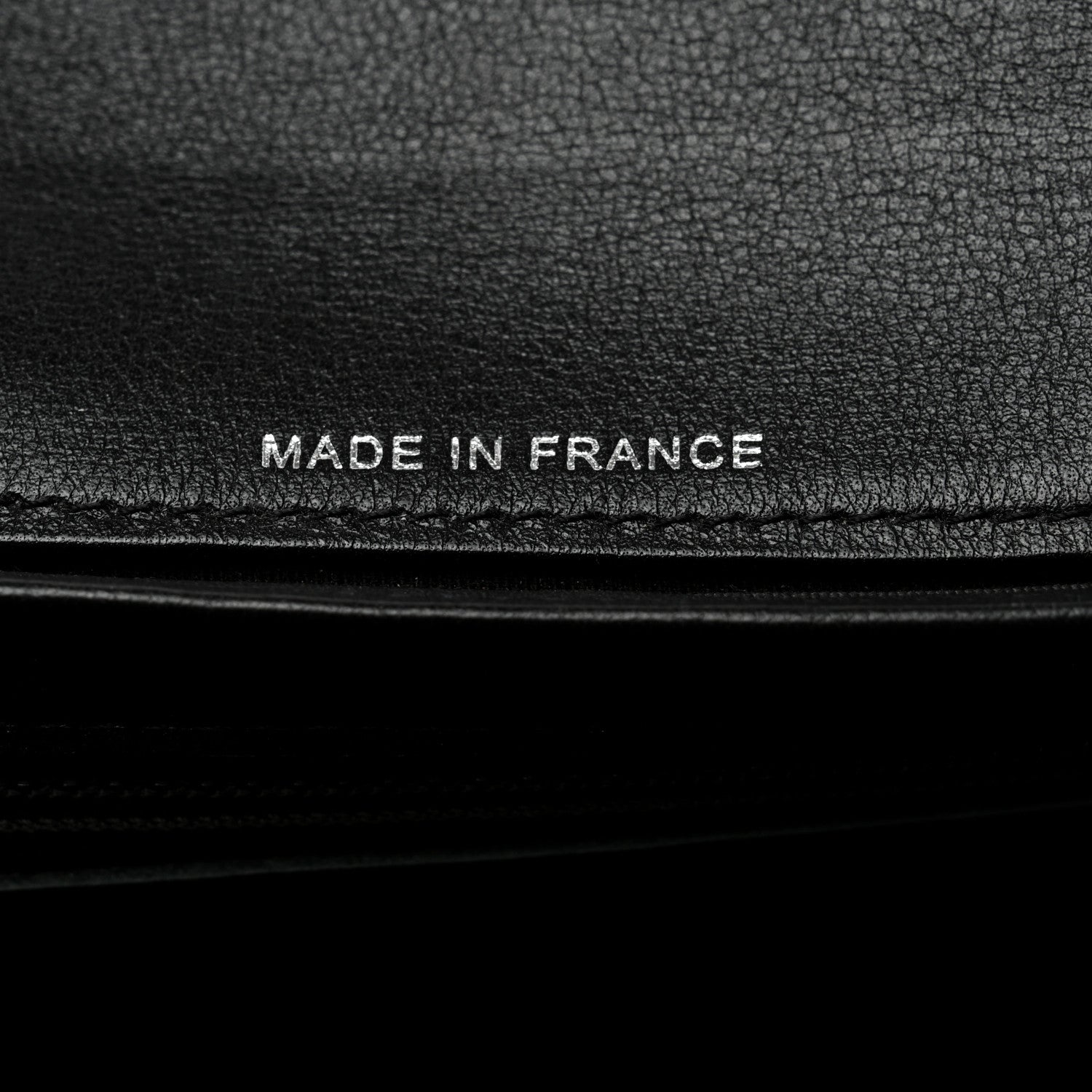 Chanel Caviar Sevruga Long Flap Wallet Black 6 of 11