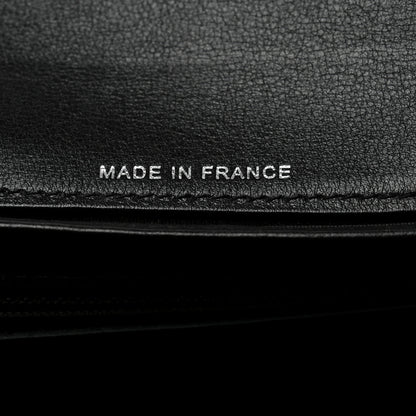 Chanel Caviar Sevruga Long Flap Wallet Black 6 of 11