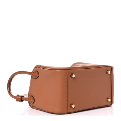 Hermes Matte Alligator Swift Mini Touch Lindy 20 Gold 4 of 13