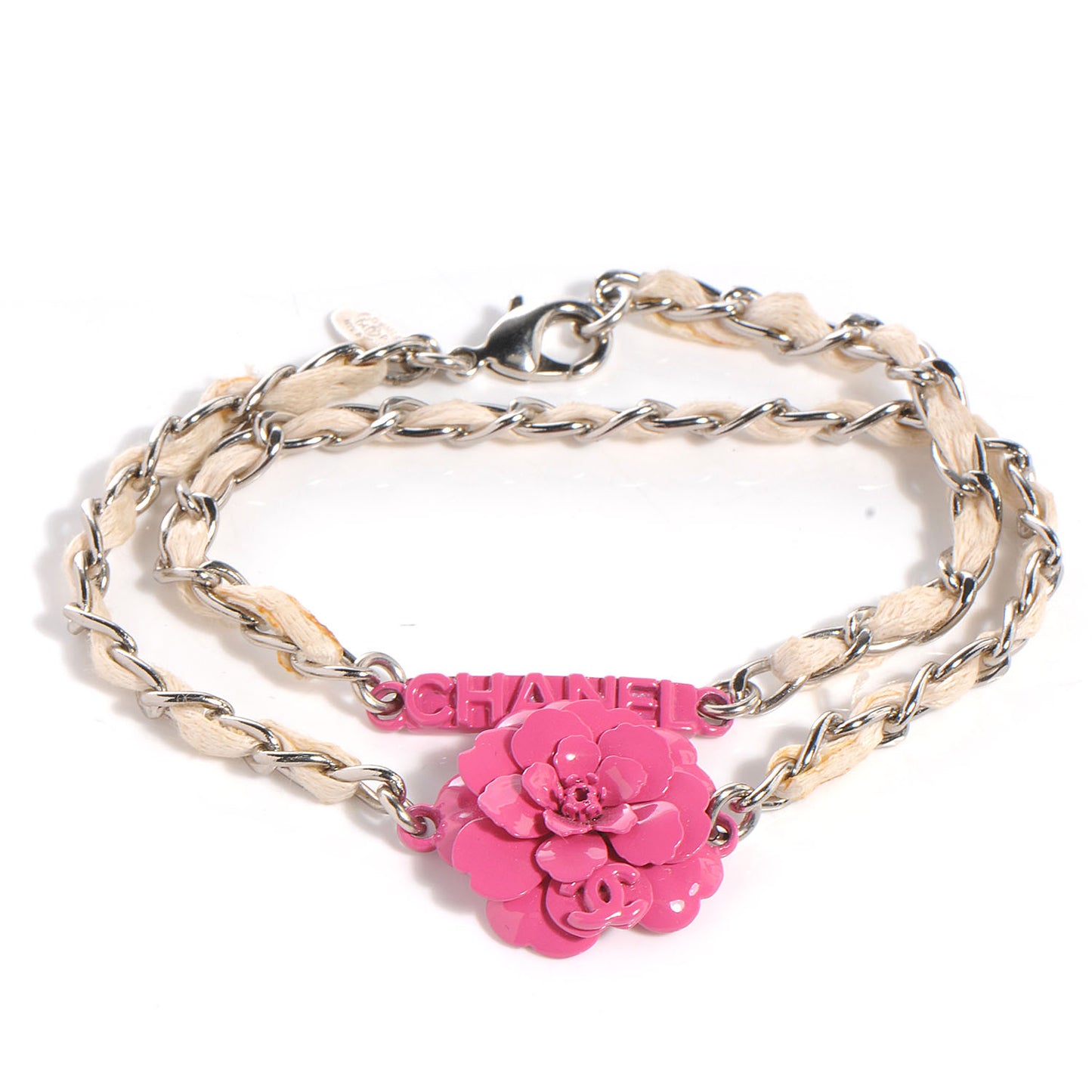 Flower Chain Camellia Double Wrap Bracelet
