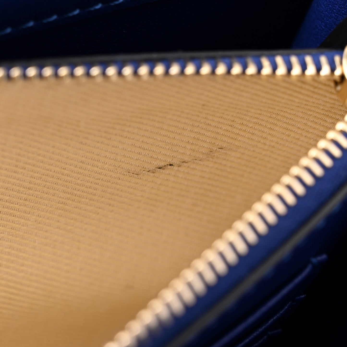 Calfskin VLogo Crossbody Blue