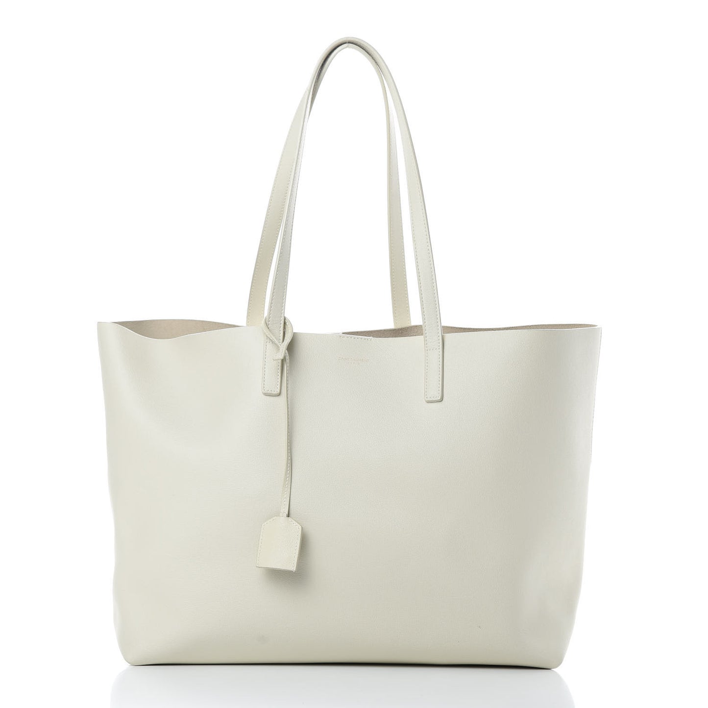 Calfskin Large Shopping Tote Porcellana