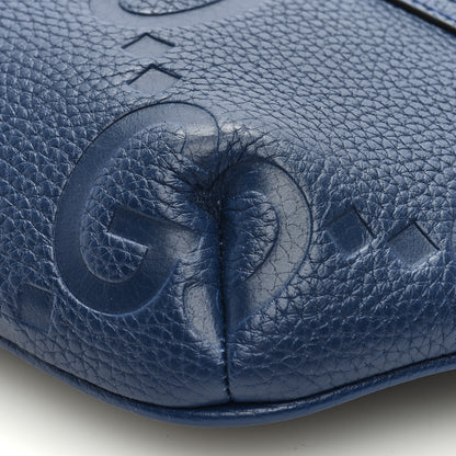Gucci Piuma Calfskin Jumbo GG Embossed Small Belt Bag Royale 9 of 9