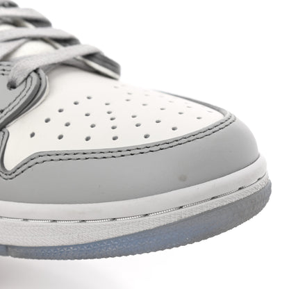 Christian Dior X NIKE AIR JORDAN Calfskin Mens Oblique Low Sneakers 39 Beige White 14 of 17