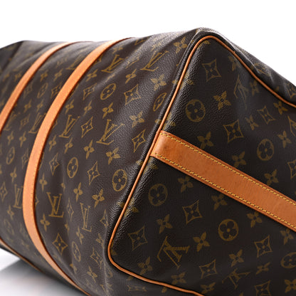 Louis Vuitton Monogram Keepall Bandouliere 50 9 of 26