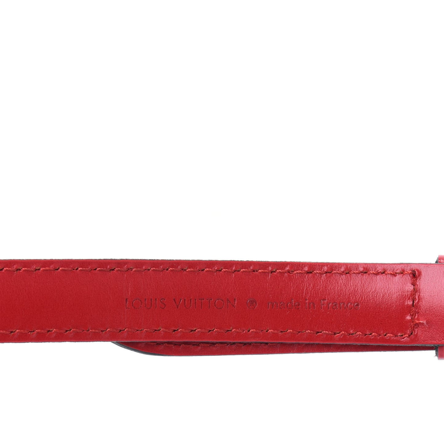 Calfskin 16mm Adjustable Shoulder Strap Red