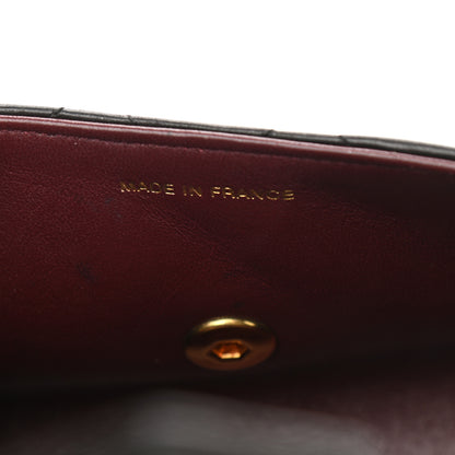 Chanel Lambskin Quilted CC Flap Shoulder Bag Black 6 of 12