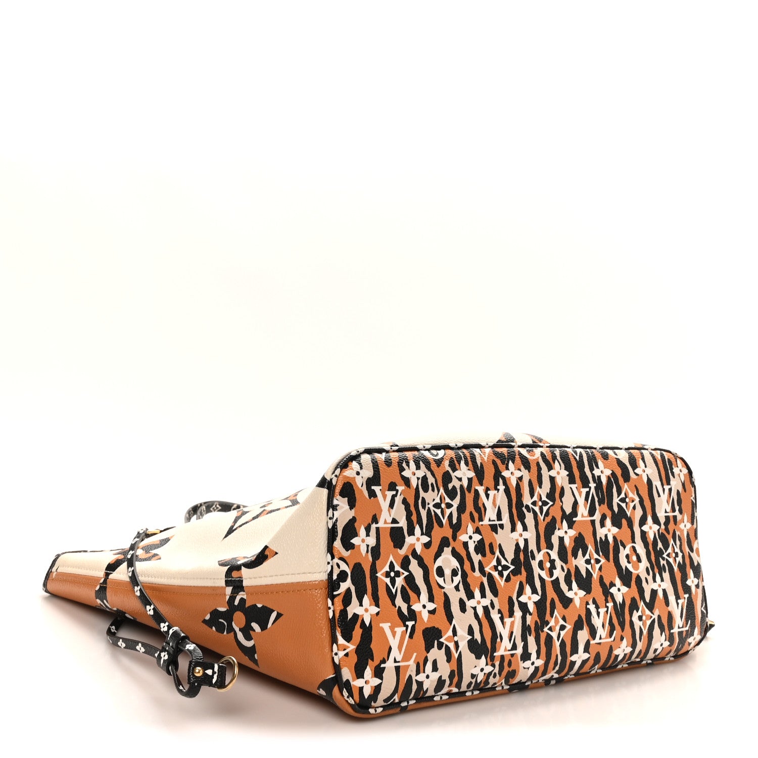 Louis Vuitton Monogram Giant Jungle Neverfull MM Ivory 4 of 10