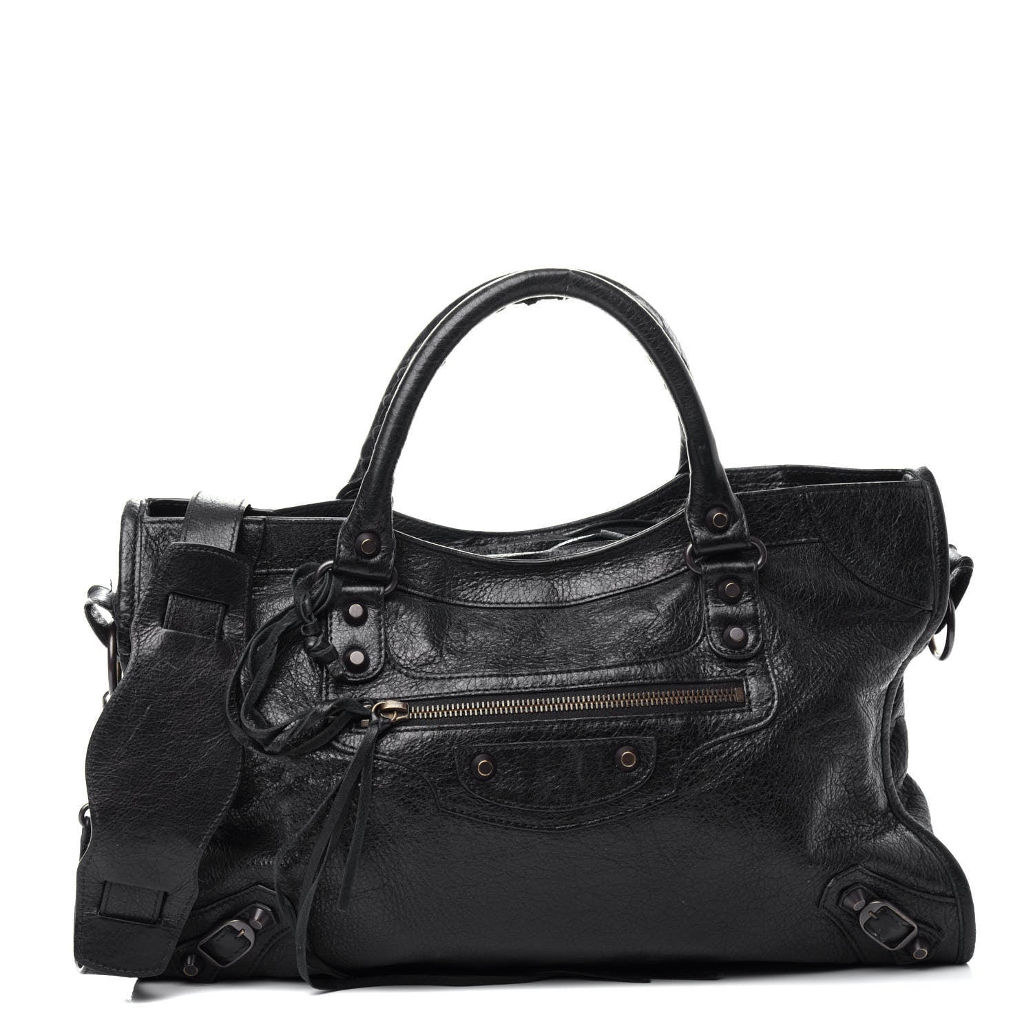 Balenciaga Agneau Classic Hardware City Black 1 of 10