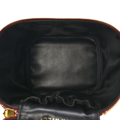 Chanel Caviar Vanity Cosmetic Case Burgundy 5 of 12