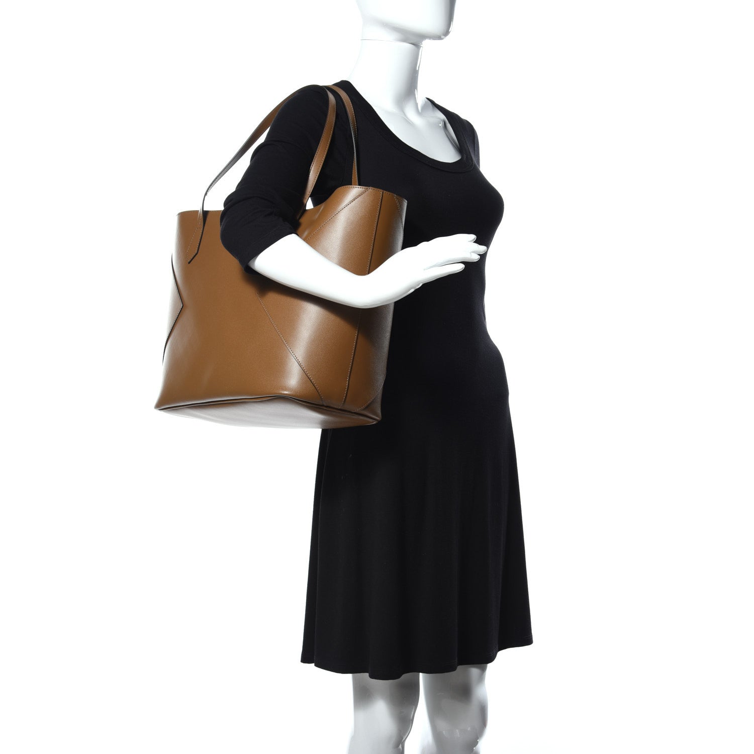 Givenchy Smooth Calfskin Wing Shopper Tote Military Green 2 of 11