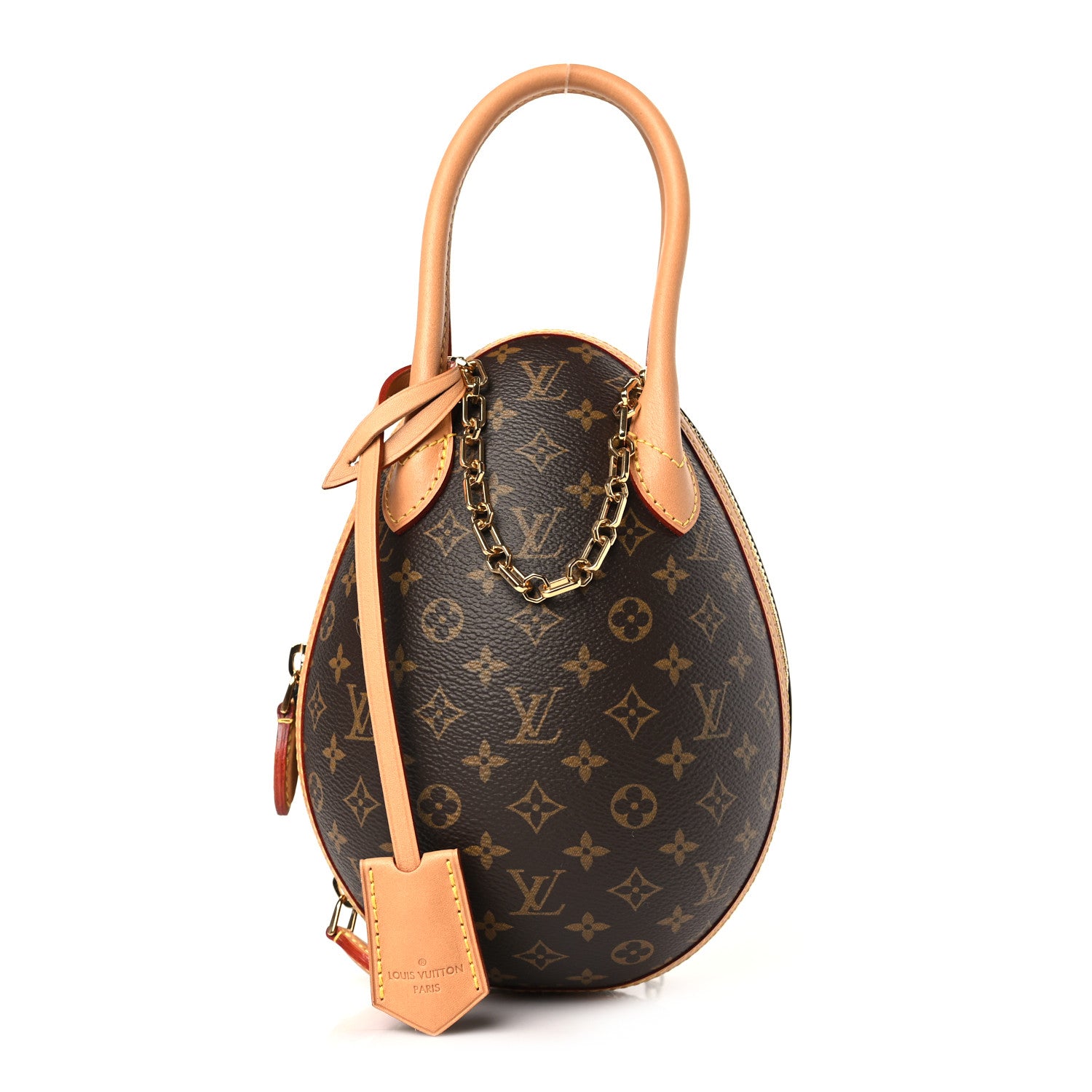 Louis Vuitton Monogram Egg Bag Black 1 of 8