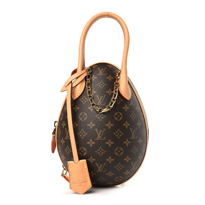 Louis Vuitton Monogram Egg Bag Black 1 of 8