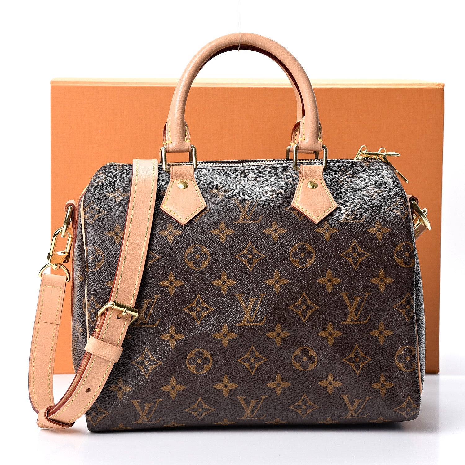Louis Vuitton Monogram Speedy Bandouliere 25 9 of 9