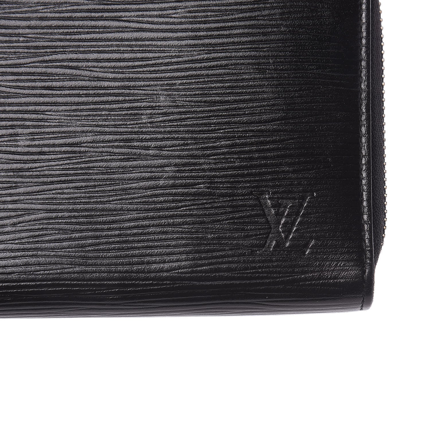 Louis Vuitton Epi Zippy Organizer Wallet Black 9 of 10
