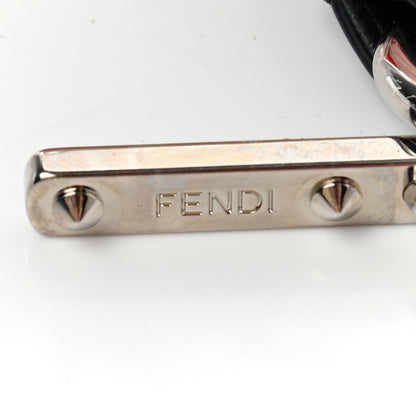 Fendi Fox Fur Monster Flowery Mini Bag Bug Charm Brick Red Multicolor 3 of 5