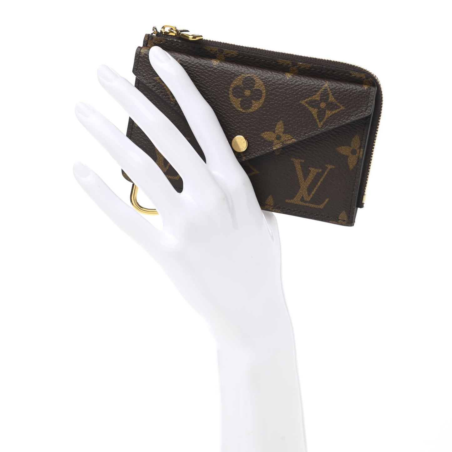 Monogram Recto Verso Card Holder Black
