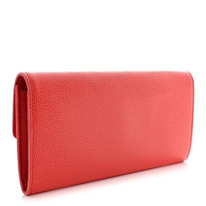 Chanel Caviar Timeless CC Large Flap Wallet Red 3 of 11