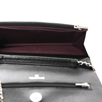 Chanel Caviar Quilted Wallet On Chain WOC Black 5 of 14