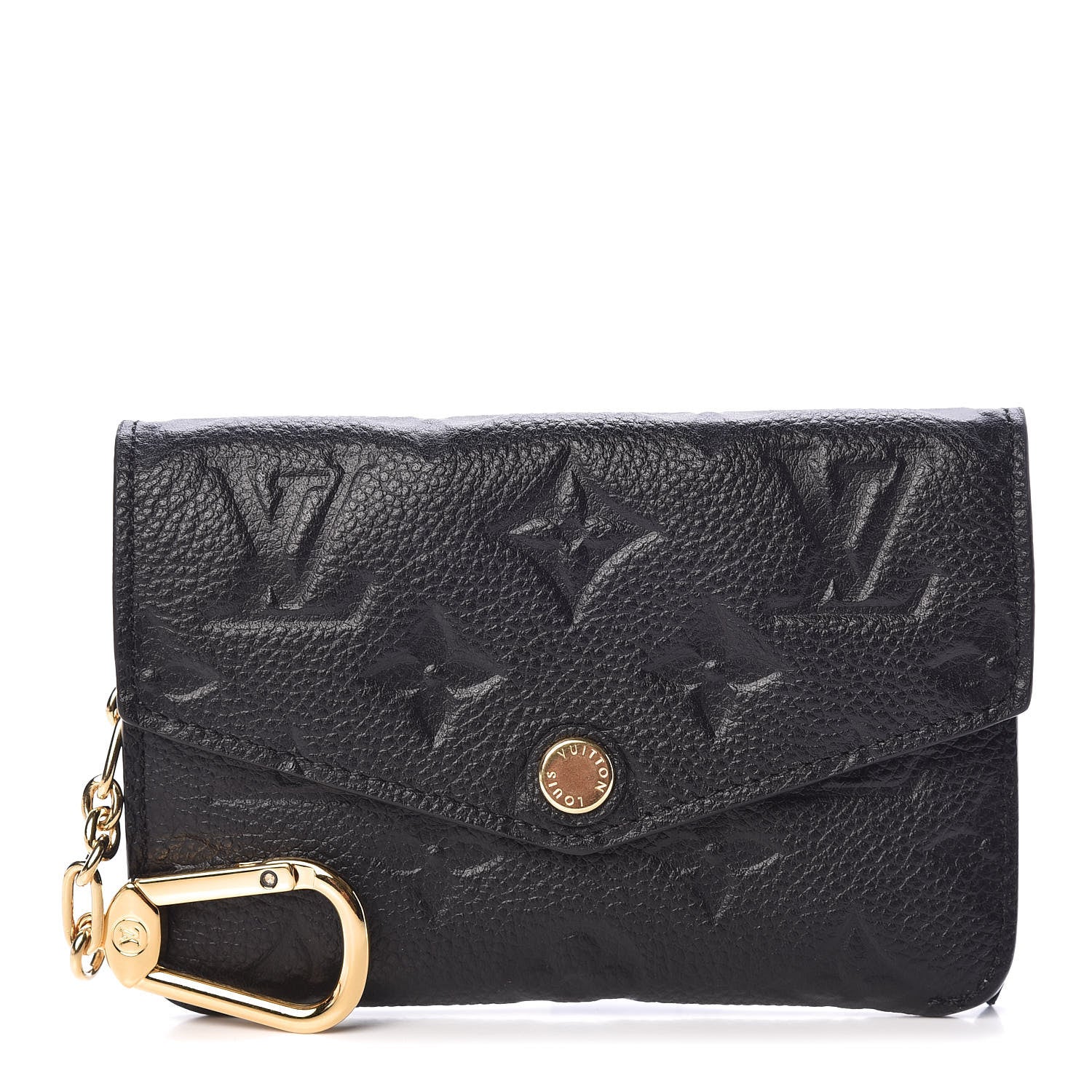Louis Vuitton Empreinte Key Pouch Black 1 of 6