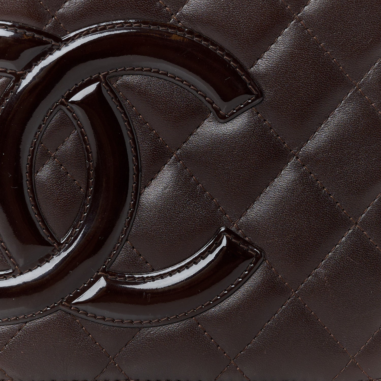 Chanel Calfskin Cambon Zip Around Organizer Wallet Brown 10 of 12