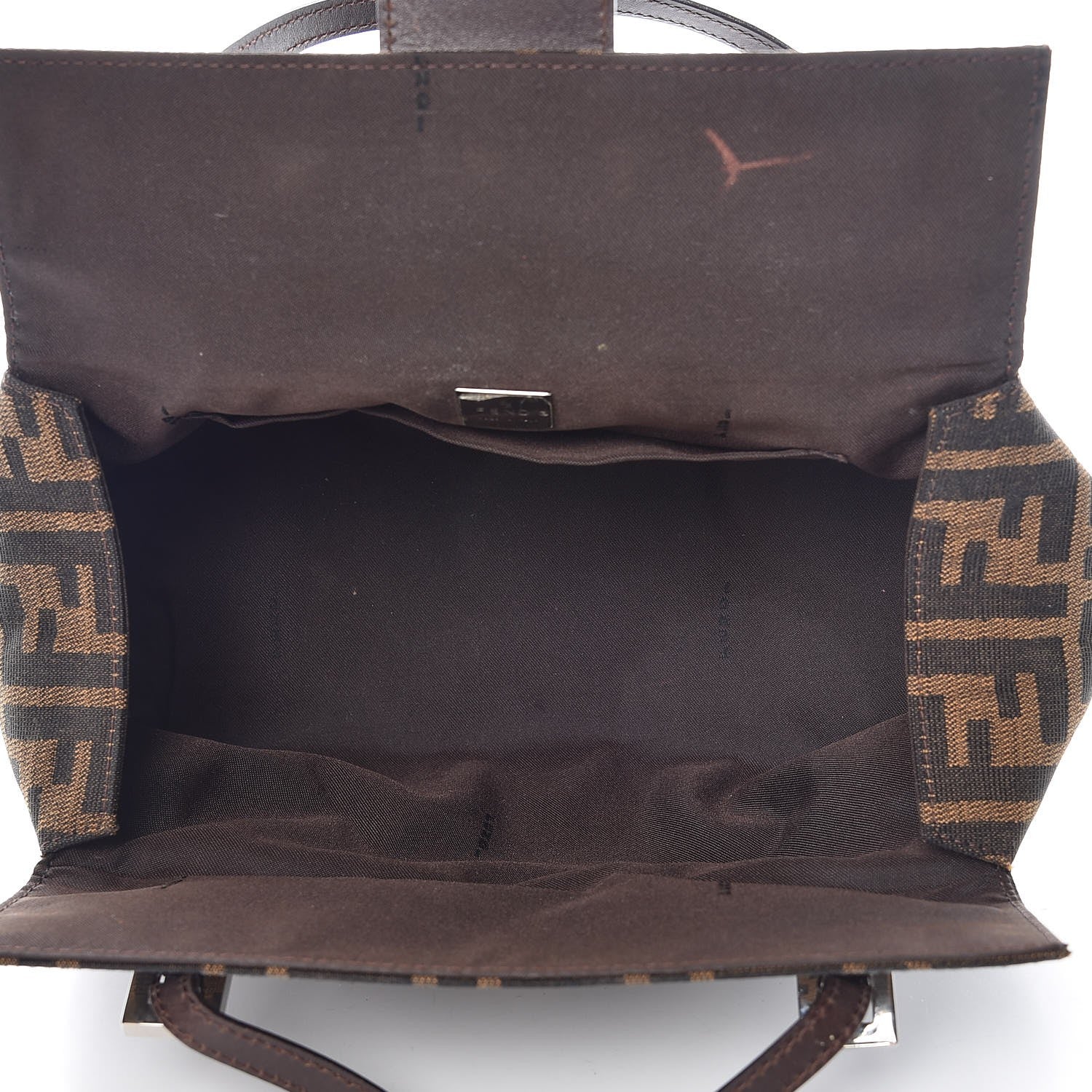 Fendi Zucca Small Handbag Tobacco 5 of 9