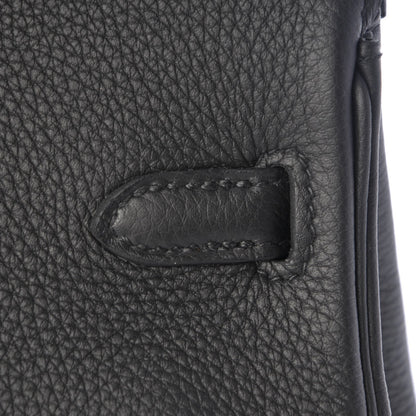 Hermes Togo Birkin 25 Black 31 of 34