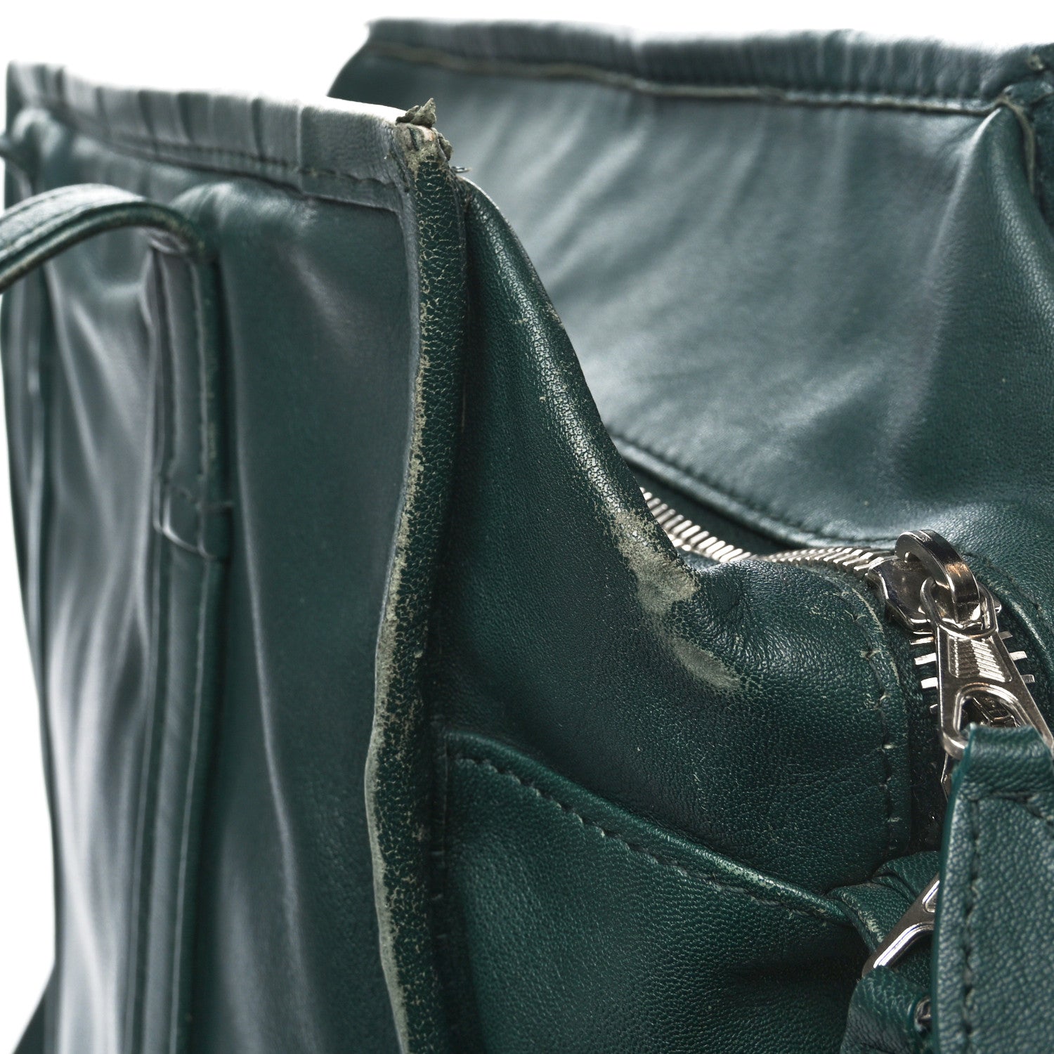 Balenciaga Agneau Small Bazar Shopper Tote Green 13 of 14