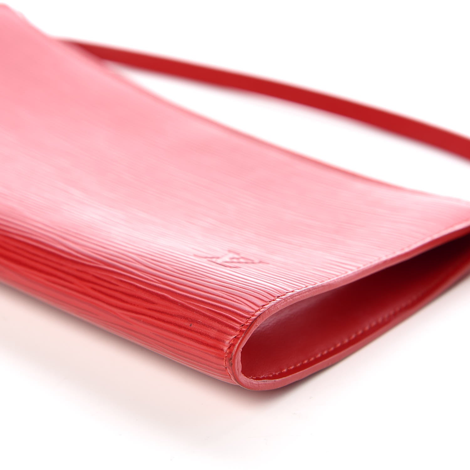 Louis Vuitton Epi Pochette Accessories 24 Castillan Red 6 of 10