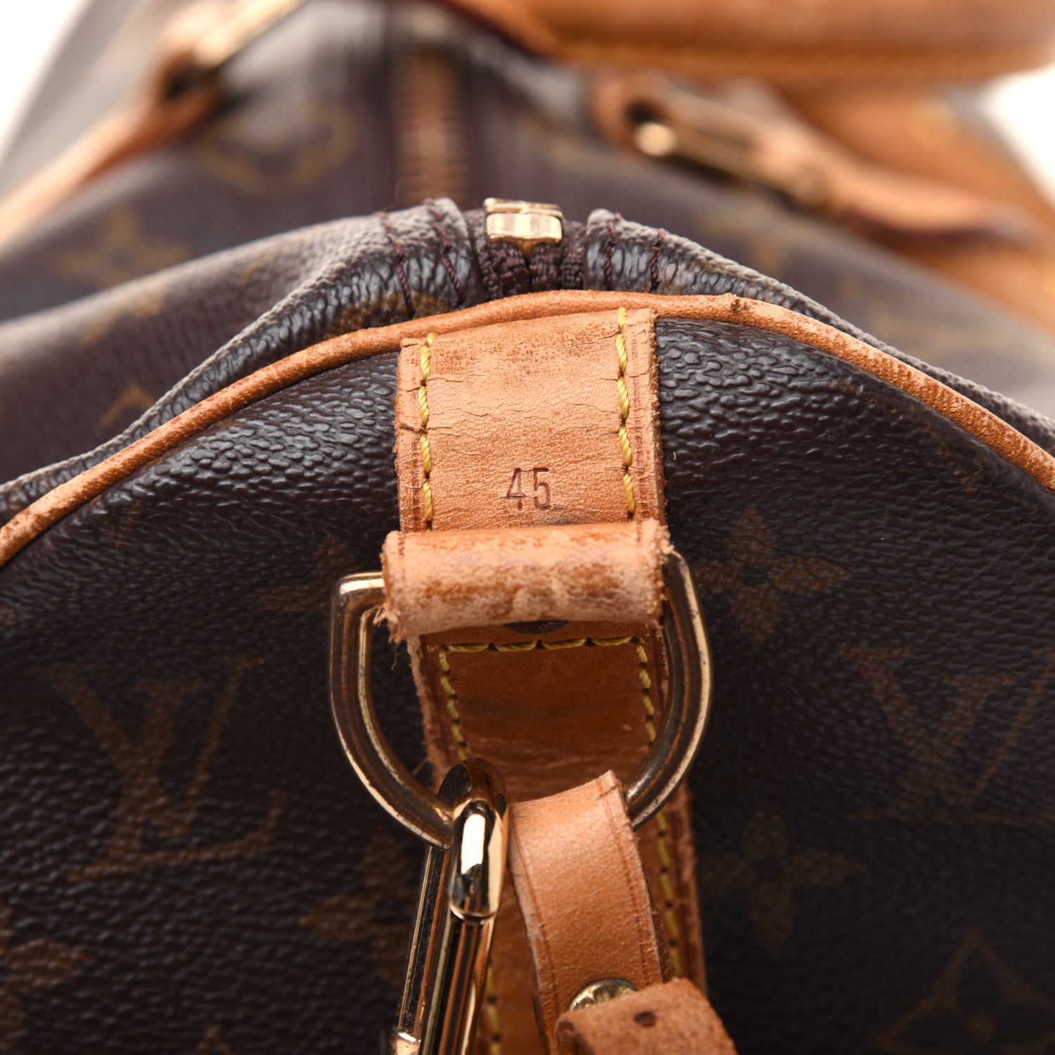 Louis Vuitton Monogram Keepall Bandouliere 45 9 of 44
