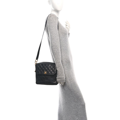 Chanel Caviar Quilted Flap Camera Case Black 2 of 11
