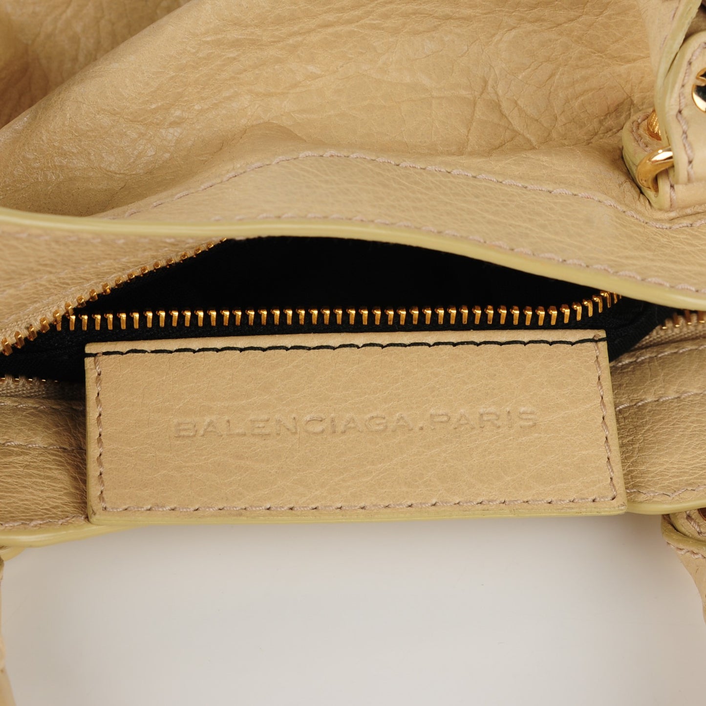 Agneau Giant 12 Gold Hardware Mini City Dune