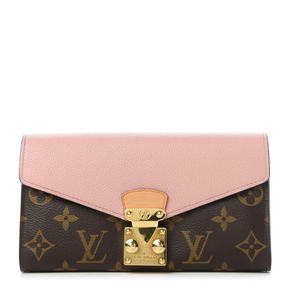 Louis Vuitton Monogram Pallas Wallet Rose Ballerine 1 of 10