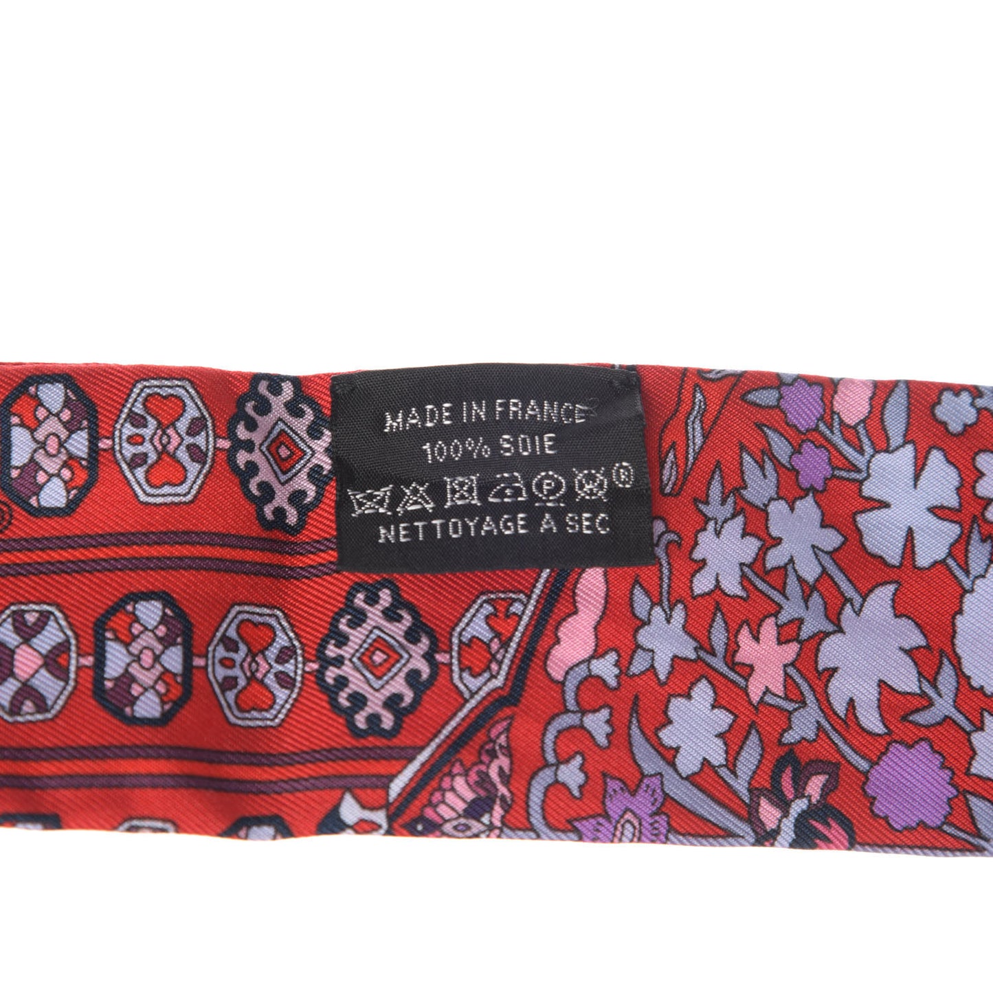 Silk Tapis Persans Twilly Marine Rouge Mauve